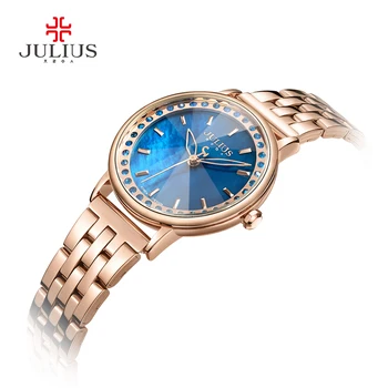 Julius 2018 new spring quartz watch ladies fashion casual watch shell novel generous watch watch waterproof 30 meters steel 959
Julius 2018 new spring quartz watch ladies fashion casual watch shell novel generous watch watch waterproof 30 meters steel 959