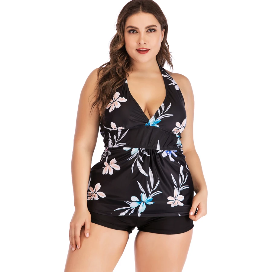 Plus Size 6XL Print Tankini Set Large Big Plus size Swimwear Women Swimsuit Tankini Set Two Piece Split
Plus Size 6XL Print Tankini Set Large Big Plus size Swimwear Women Swimsuit Tankini Set Two Piece Split