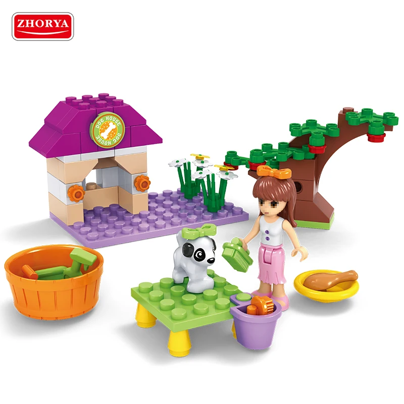 Zhorya 76PCS Fashion Girls Building Blocks Dog Pet Bath Enlighten Bricks DIY Figures Legoing Educational Toys for Children Gift
Zhorya 76PCS Fashion Girls Building Blocks Dog Pet Bath Enlighten Bricks DIY Figures Legoing Educational Toys for Children Gift