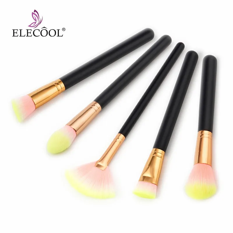 ELECOOL 1pc/5 Style Makeup Brushes Yellow mix Pink Brush Hair Eyebrow/Eye shadow Powder Foundation Blush Brush Pincel Maquiagem
ELECOOL 1pc/5 Style Makeup Brushes Yellow mix Pink Brush Hair Eyebrow/Eye shadow Powder Foundation Blush Brush Pincel Maquiagem