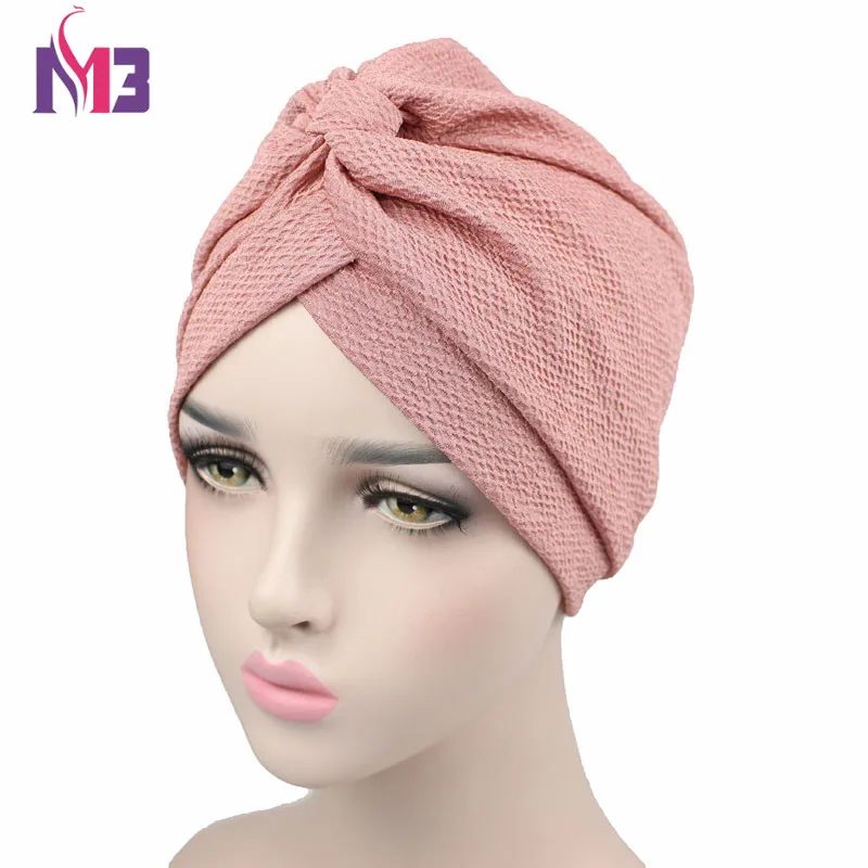 New Fashion Women Solid Wrinkle Chevron Indian Turban Hats Cap Hijab For Women Muslim Turban Headband Turbante
New Fashion Women Solid Wrinkle Chevron Indian Turban Hats Cap Hijab For Women Muslim Turban Headband Turbante