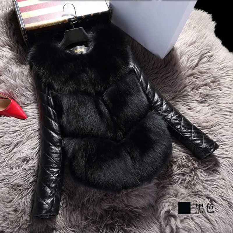New 2016 Fashion Autumn Winter Coat Warm Women Faux Fox Fur Vest High-Grade Jacket Colete Feminino Plus Size 3XL
New 2016 Fashion Autumn Winter Coat Warm Women Faux Fox Fur Vest High-Grade Jacket Colete Feminino Plus Size 3XL