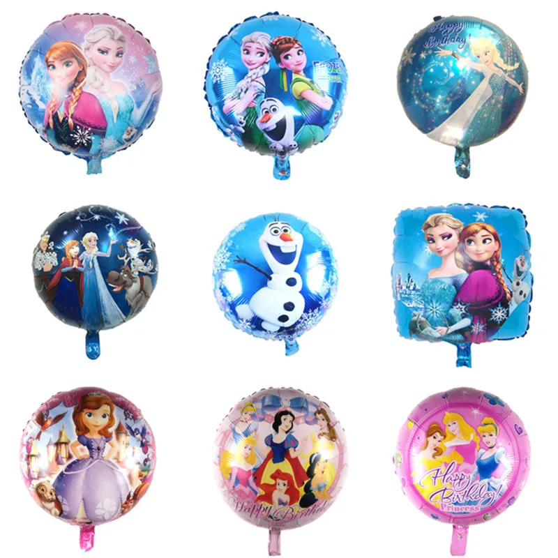 10pcs 18inch Elsa Anna Princess snow White Balloons Birthday Party decorations Kids Toys Wedding party supplies Helium Balloons
10pcs 18inch Elsa Anna Princess snow White Balloons Birthday Party decorations Kids Toys Wedding party supplies Helium Balloons