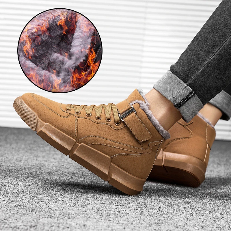 Warm Fur Shoes Snow Boots For Men ankle boots Winter Sneakers Men Boots Fashion Men Winter Shoes
Warm Fur Shoes Snow Boots For Men ankle boots Winter Sneakers Men Boots Fashion Men Winter Shoes