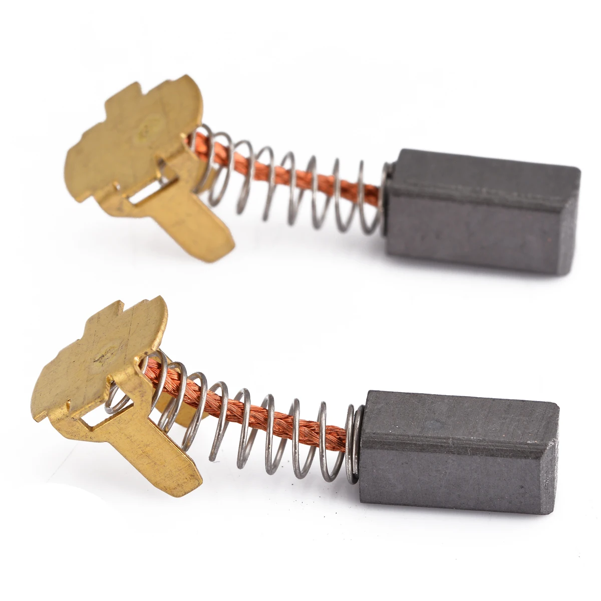 New 1 pair Carbon Brushes For HITACHI 999054 14.4V/18V/9.6V WR18DL2/WR18DL/WR14DSL For Hitachi Power Tool 4.90*5.85*11.80mm