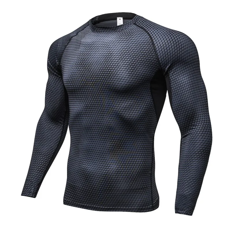 High Quality Men Compression Shirt Tops 2017 Quick Dry Slim Fit Tees Printed Bodybuilding Fitness O-Neck Long Sleeve T Shirts
High Quality Men Compression Shirt Tops 2017 Quick Dry Slim Fit Tees Printed Bodybuilding Fitness O-Neck Long Sleeve T Shirts