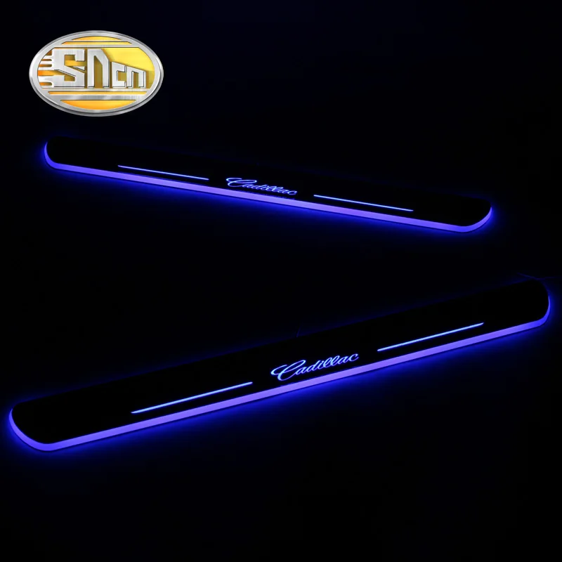 SNCN 4PCS Acrylic Moving LED Welcome Pedal Car Scuff Plate Pedal Door Sill Pathway Light For Cadillac XTS 2017 2018
SNCN 4PCS Acrylic Moving LED Welcome Pedal Car Scuff Plate Pedal Door Sill Pathway Light For Cadillac XTS 2017 2018
