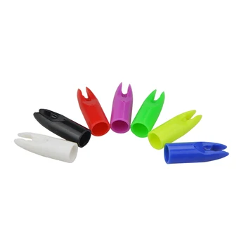 30pcs Archery Arrow Nock Plastic Arrow Tail Nock Pin For OD6.8-6.9mm Wood Bamboo Arrow Shaft Accessory
30pcs Archery Arrow Nock Plastic Arrow Tail Nock Pin For OD6.8-6.9mm Wood Bamboo Arrow Shaft Accessory