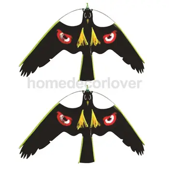 2x Black Flying Hawk Kite #3 Owl Bird Hunting Decoy Deterrent Repeller Garden Weed Pest Scarer Outdoor Kids Toys
2x Black Flying Hawk Kite #3 Owl Bird Hunting Decoy Deterrent Repeller Garden Weed Pest Scarer Outdoor Kids Toys