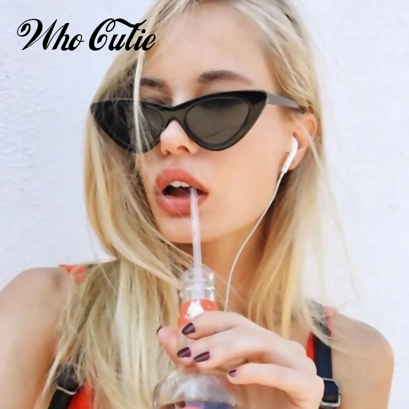 WHO CUTIE Vintage Cat Eye Sunglasses Women Brand Designer High Quality 2018 Retro Fashion Mirror Sun Glasses Female Shades UV400
WHO CUTIE Vintage Cat Eye Sunglasses Women Brand Designer High Quality 2018 Retro Fashion Mirror Sun Glasses Female Shades UV400