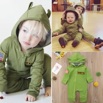 2018 Kid Baby Boy Casual Long Sleeve Hoodie Romper Clothes Newborn Baby Infant Boy Romper Hooded Jumpsuit Outfits Clothes New
2018 Kid Baby Boy Casual Long Sleeve Hoodie Romper Clothes Newborn Baby Infant Boy Romper Hooded Jumpsuit Outfits Clothes New