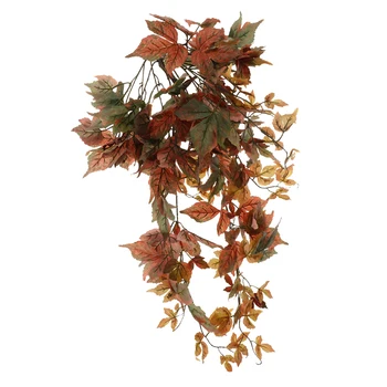 Artificial Vine Garden Autumn Maple Leaf Garland Foliage Simulation Plants, Wall Hanging Floral Decor, Floral Wall, Wreath
Artificial Vine Garden Autumn Maple Leaf Garland Foliage Simulation Plants, Wall Hanging Floral Decor, Floral Wall, Wreath