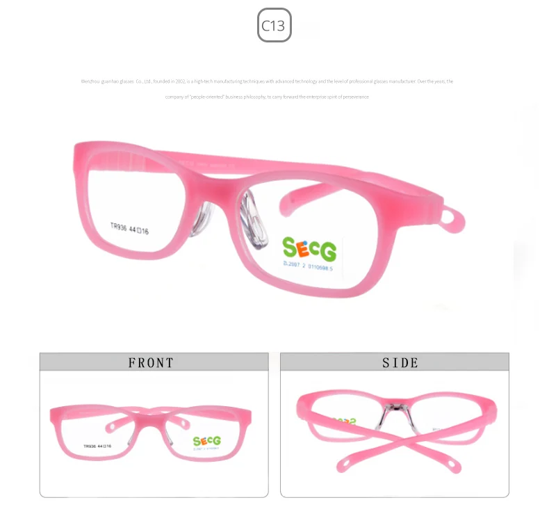 Flexible design SECG Eyeglasses