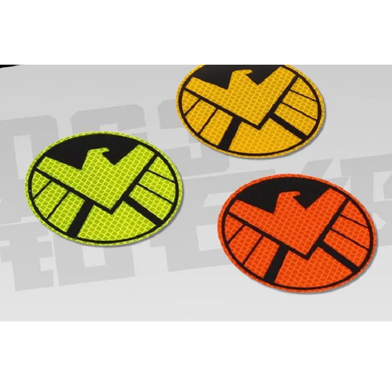 3M Reflective Sticker For Shield Bureau Agent Safety Warning Sticker Car Tail Decoration Personality Car Styling
3M Reflective Sticker For Shield Bureau Agent Safety Warning Sticker Car Tail Decoration Personality Car Styling