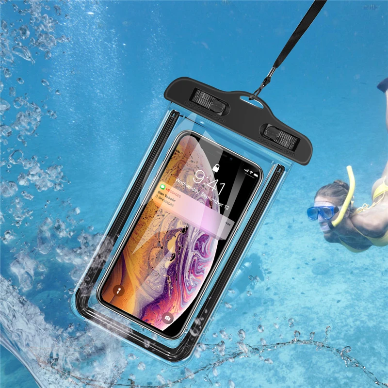Luminous Waterproof Mobile Phone Case Clear PVC Sealed Underwater Cell Smart Phone Swimming Pouch Cover Airbag Floating Bags Hot
Luminous Waterproof Mobile Phone Case Clear PVC Sealed Underwater Cell Smart Phone Swimming Pouch Cover Airbag Floating Bags Hot