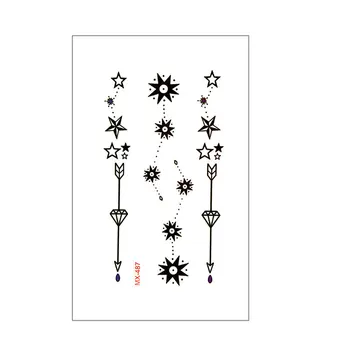 Waterproof Temporary Tattoo Sticker on body art cute simple arrow stars tattoo finger Water Transfer flash tattoo fake tattoo
Waterproof Temporary Tattoo Sticker on body art cute simple arrow stars tattoo finger Water Transfer flash tattoo fake tattoo