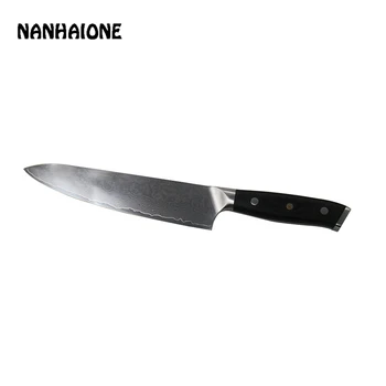 NANHAIONE Kitchen Knives Stainless 67 layers Damascus Steel Professional Chef G10 Handle Accessories For 8 inch Knive CL004
NANHAIONE Kitchen Knives Stainless 67 layers Damascus Steel Professional Chef G10 Handle Accessories For 8 inch Knive CL004