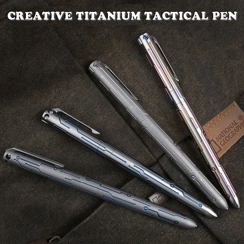 Vintage Titanium Tactical Pen Portable Self Defense Emergency Tool Outdoor Survival EDC Tool Christmas Gift Collectioni Pen
Vintage Titanium Tactical Pen Portable Self Defense Emergency Tool Outdoor Survival EDC Tool Christmas Gift Collectioni Pen