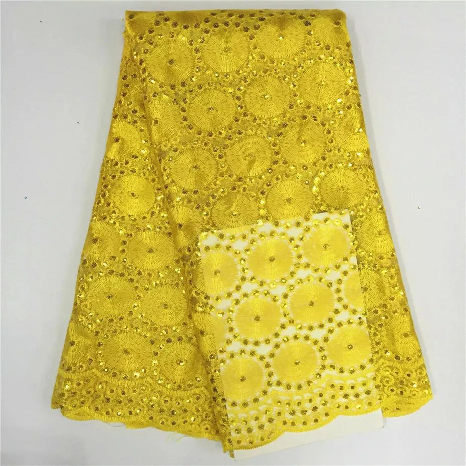 2018 Latest yellow african mesh lace fabric high quality french net lace fabric new arrival sequins lacs for party dress #2228-4
2018 Latest yellow african mesh lace fabric high quality french net lace fabric new arrival sequins lacs for party dress #2228-4