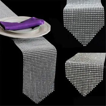 OurWarm Wedding Party Diamond Bling Table Runners Rhinestone Table Cover For Home Banquet Dinner Room Table Decoration 275*12CM
OurWarm Wedding Party Diamond Bling Table Runners Rhinestone Table Cover For Home Banquet Dinner Room Table Decoration 275*12CM