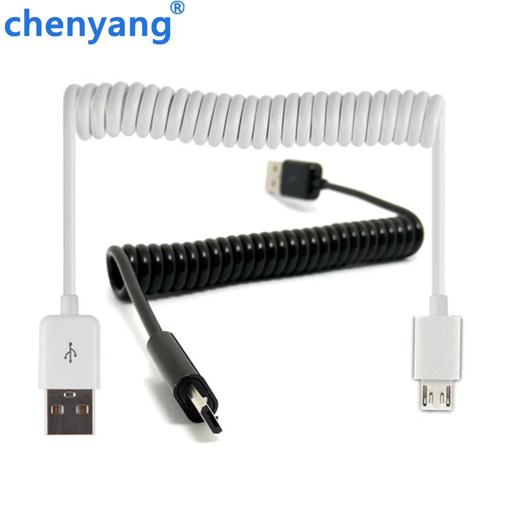 60cm Spring Coiled USB 2.0 Male to Micro USB 5 Pin Data Sync Charger Cable for Samsung S3 4 5 6 7 NOTE3 4 5 HUAWEI HTC Sony LG
60cm Spring Coiled USB 2.0 Male to Micro USB 5 Pin Data Sync Charger Cable for Samsung S3 4 5 6 7 NOTE3 4 5 HUAWEI HTC Sony LG