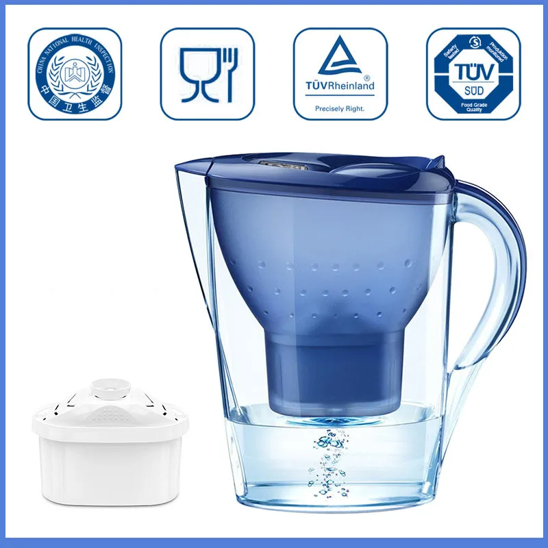 3.5L Activated Carbon Net Kettle Kitchen Home Office Water Purifier Food Grade Material Water Filter With Electronic Timer
3.5L Activated Carbon Net Kettle Kitchen Home Office Water Purifier Food Grade Material Water Filter With Electronic Timer