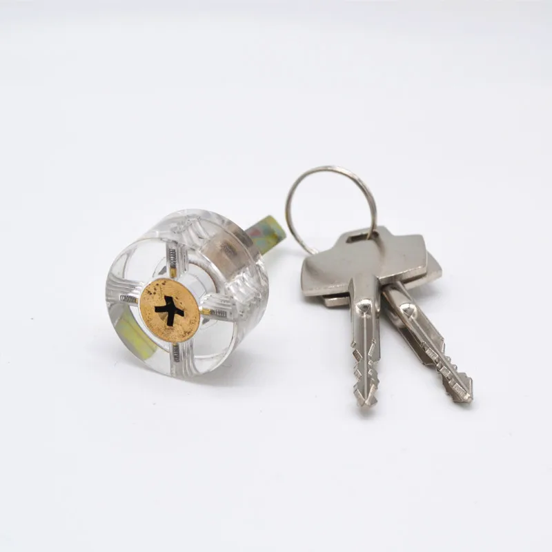 Practice Transparent Lock Pick Visible Training Skill Cutaway Inside Copper Padlock Locksmith Supplies Lock Pick Set
Practice Transparent Lock Pick Visible Training Skill Cutaway Inside Copper Padlock Locksmith Supplies Lock Pick Set