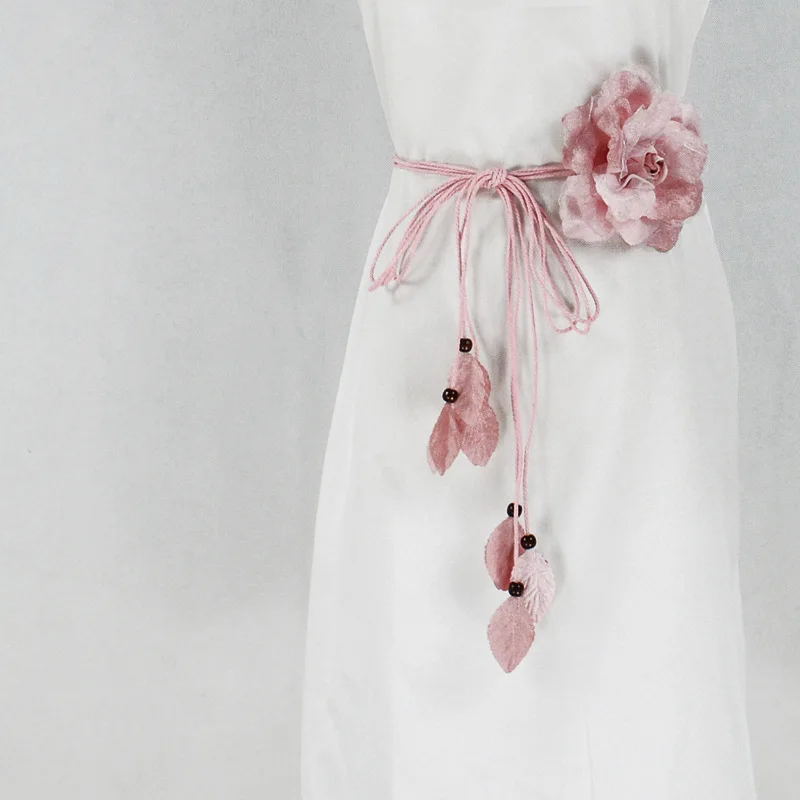 Women Fashion Flower String Tassel Waist Belts for Dresses Knot Female Ladies All-match Waistband Femme
Women Fashion Flower String Tassel Waist Belts for Dresses Knot Female Ladies All-match Waistband Femme