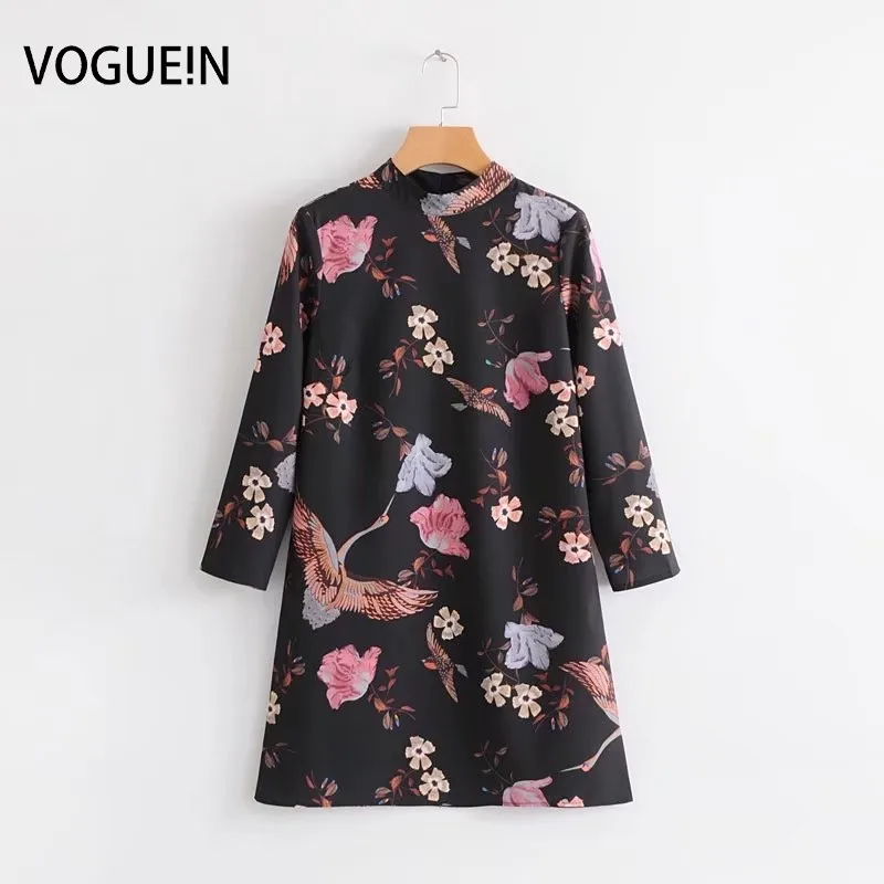 VOGUEIN New Womens Ladies Summer Casual Floral Print 3/4 Sleeve Mini Dress Wholesale
VOGUEIN New Womens Ladies Summer Casual Floral Print 3/4 Sleeve Mini Dress Wholesale