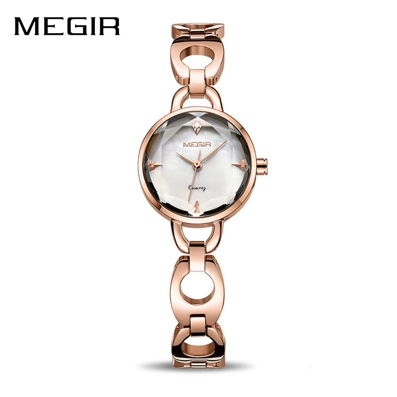 Megir Women's Watches Stainless Steel Rose Gold Quartz Watch Women Bracelet Simple Wristwatch Waterproof Clock Reloj Mujer
Megir Women's Watches Stainless Steel Rose Gold Quartz Watch Women Bracelet Simple Wristwatch Waterproof Clock Reloj Mujer