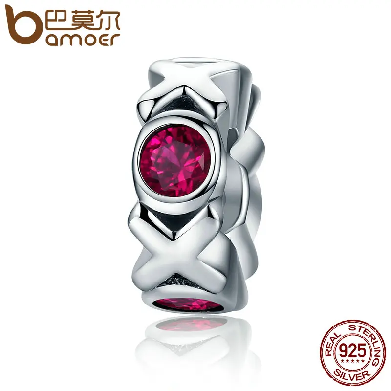 BAMOER 100% 925 Sterling Silver Kiss Kiss & Hug Huge Spacer Pink Crystal Beads fit Women Charm Bracelets XOXO Jewelry SCC211
BAMOER 100% 925 Sterling Silver Kiss Kiss & Hug Huge Spacer Pink Crystal Beads fit Women Charm Bracelets XOXO Jewelry SCC211