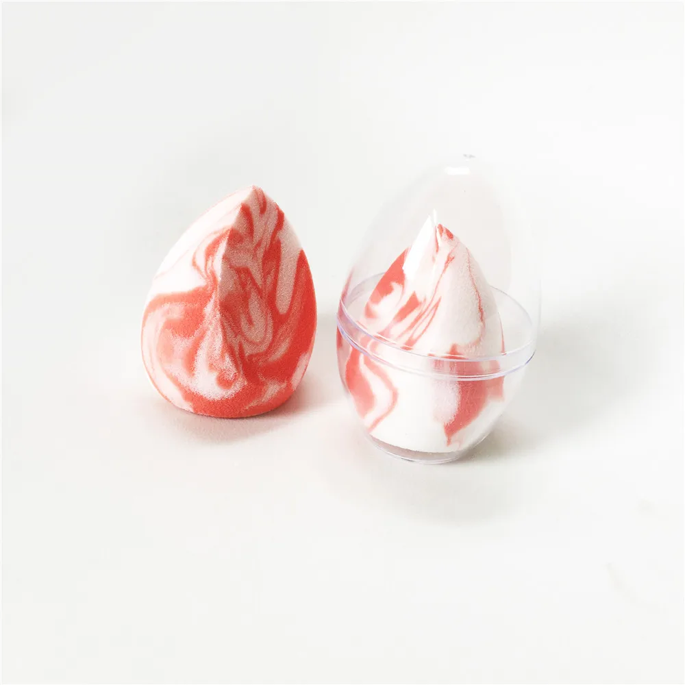 Salmon-Series Makeup Sponge Beauty Blender _ Orange_ 6
