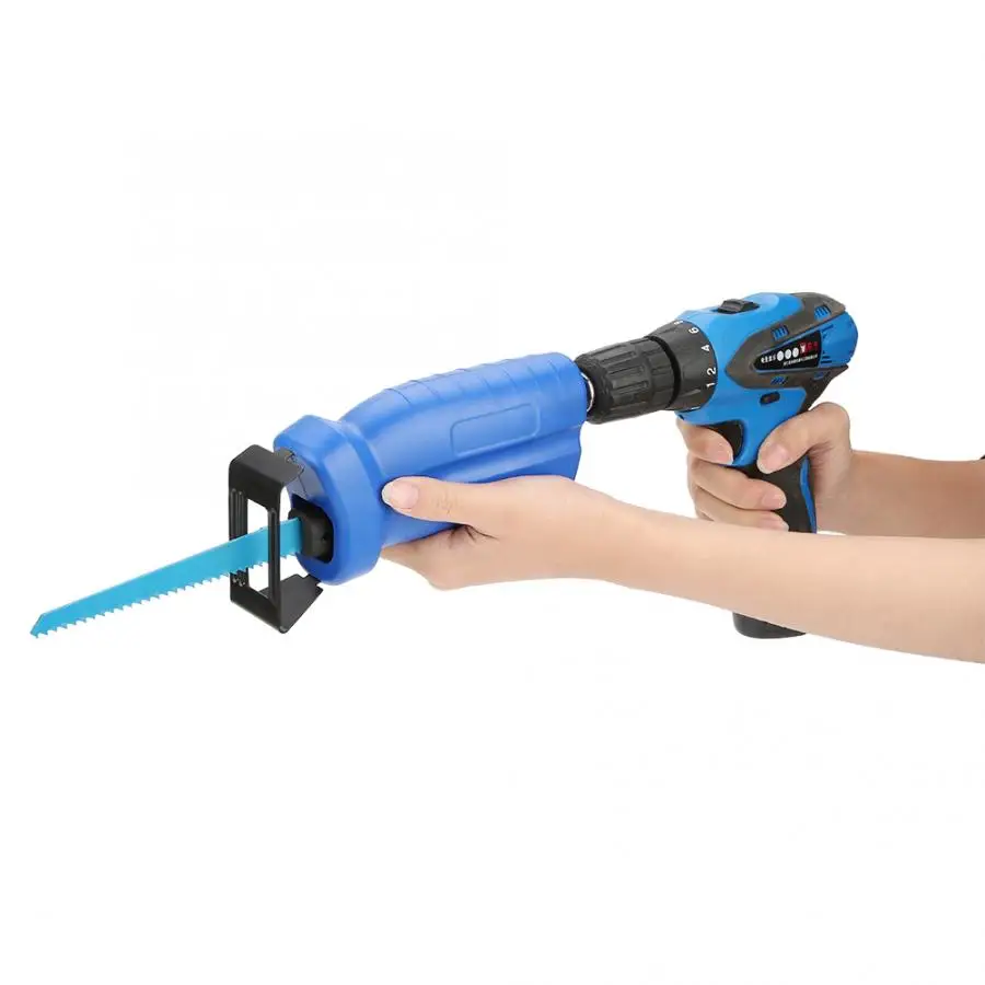 Power tool accessories Reciprocating saw Metal Cutting wood Cutting Tool electric drill attachment with 3 blades Multi-Function
Power tool accessories Reciprocating saw Metal Cutting wood Cutting Tool electric drill attachment with 3 blades Multi-Function