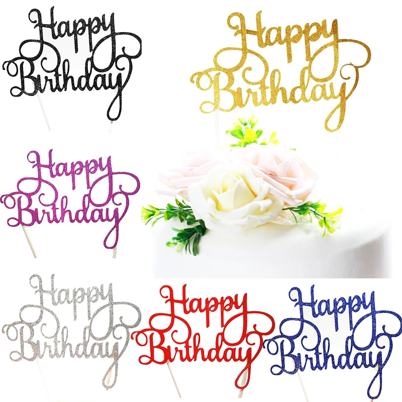 Amawill Birthday Party 10pcs/lot Happy Birthday Letters Cake Topper for Baby Shower Supplies Cake Decoration Valentine's Day 7D
Amawill Birthday Party 10pcs/lot Happy Birthday Letters Cake Topper for Baby Shower Supplies Cake Decoration Valentine's Day 7D
