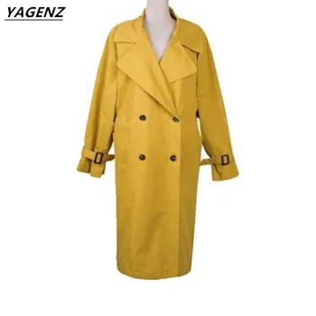 Windbreaker Female Knee Long Section Thin Coat 2017 Spring Autumn Korean Fashion Solid Color Elegant Slim Trench Coat YAGENZ A7
Windbreaker Female Knee Long Section Thin Coat 2017 Spring Autumn Korean Fashion Solid Color Elegant Slim Trench Coat YAGENZ A7