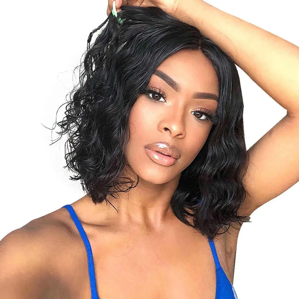 Body Wave Glueless Lace Front Human Hair Wigs Bob Peruvian Remy Hair Short Bob Wigs With Baby Hair Natural Hairline BOB Wig
Body Wave Glueless Lace Front Human Hair Wigs Bob Peruvian Remy Hair Short Bob Wigs With Baby Hair Natural Hairline BOB Wig
