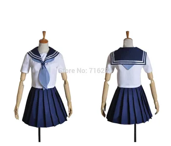 Kisstyle Fashion Anime Hyouka Eru Chitanda Girl Summer School Cloth Uniform Cosplay Costume,Any Size
Kisstyle Fashion Anime Hyouka Eru Chitanda Girl Summer School Cloth Uniform Cosplay Costume,Any Size