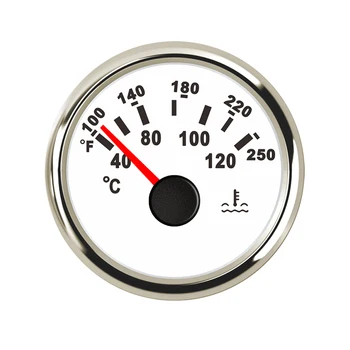 52 mm Yacht Water Temp Temperature Gauge Water Temp Meter Indicator 40-120 For Motor Boat Car Auto Engine Outboard
52 mm Yacht Water Temp Temperature Gauge Water Temp Meter Indicator 40-120 For Motor Boat Car Auto Engine Outboard