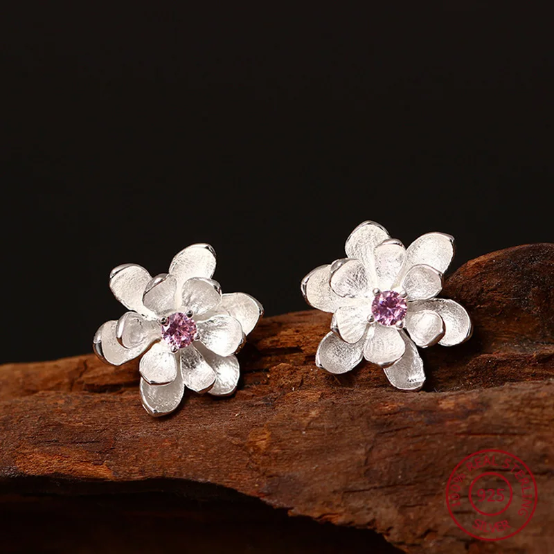 100% 925 Sterling Silver Earrings For Women Vintage Lotus Flowers Stud Earrings High Quality Chinese Elements Lady Jewelery YE16
100% 925 Sterling Silver Earrings For Women Vintage Lotus Flowers Stud Earrings High Quality Chinese Elements Lady Jewelery YE16