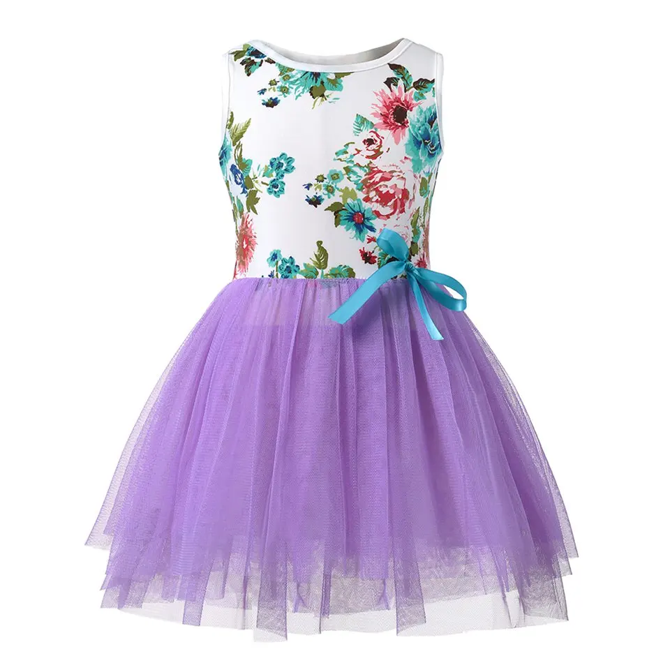 Girls Vintage Floral Dress (1)