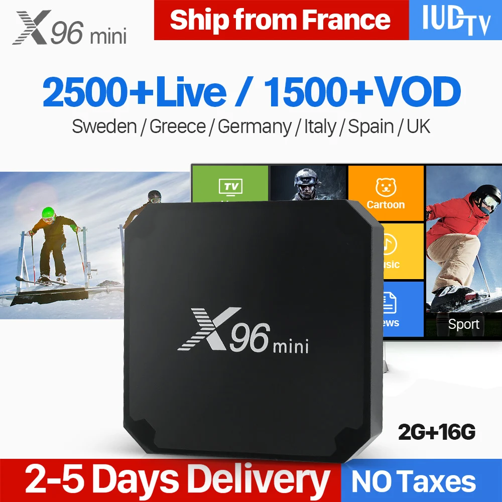 IUDTVPro IPTV Subscription 1 Year For Iptv Italy UK Germany Europe Spanish Sweden 2GB 16GB Amlogic S905W X96 MINI TV Box IPTV
IUDTVPro IPTV Subscription 1 Year For Iptv Italy UK Germany Europe Spanish Sweden 2GB 16GB Amlogic S905W X96 MINI TV Box IPTV