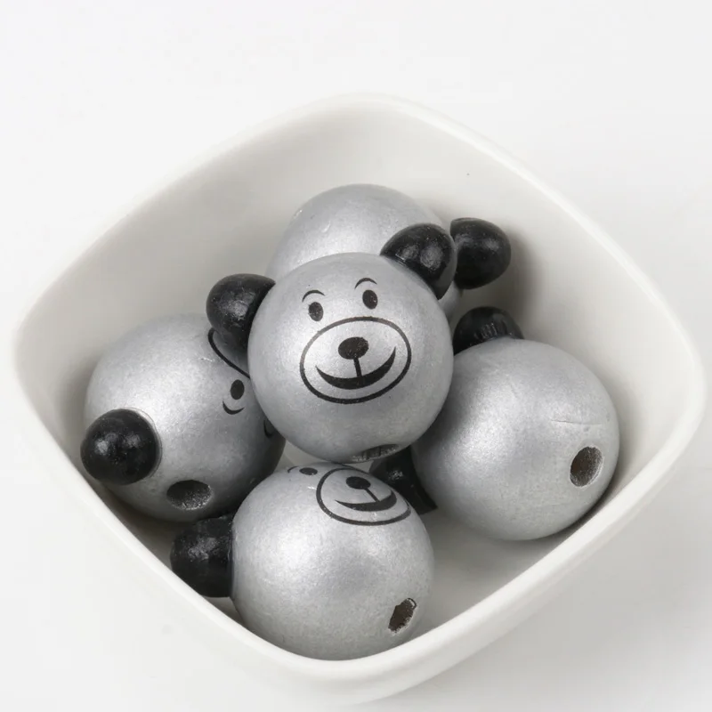 5pcs Gold Silver Cute Kids Wood Beads 3D Bear cute Spacer Loose beads Fit kids Handmake DIY Accessory 25x30mm KL99
5pcs Gold Silver Cute Kids Wood Beads 3D Bear cute Spacer Loose beads Fit kids Handmake DIY Accessory 25x30mm KL99