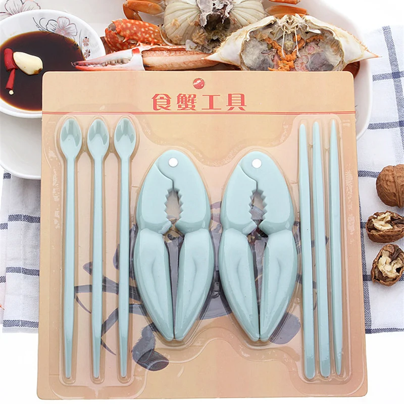 8Pcs/set Walnut Nut Crackers Lobster Crab Claw Cracker Shell Opener Plastice Kitchen Seafood Walnut Eating Tools Kits Nutcracker
8Pcs/set Walnut Nut Crackers Lobster Crab Claw Cracker Shell Opener Plastice Kitchen Seafood Walnut Eating Tools Kits Nutcracker