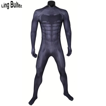 Ling Bultez High Quality Comic Batman Costume With Muscle Shade Black Batman Spandex Suit
Ling Bultez High Quality Comic Batman Costume With Muscle Shade Black Batman Spandex Suit