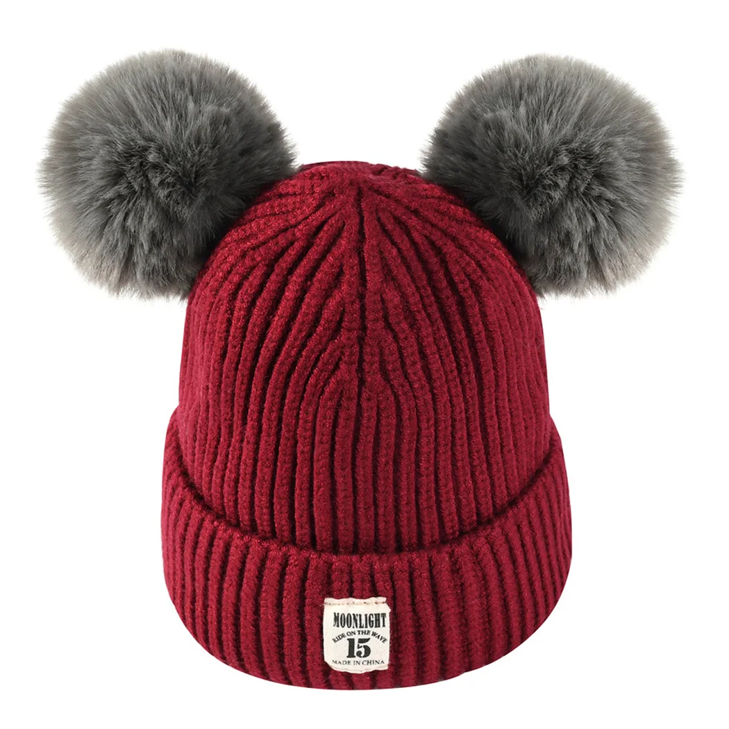Cute Newborn Baby Beanie Kids Hat Pompom Caps For Boys Girls Winter Hat For Children Cap Warm Beanies Knitted Bonet 2018
Cute Newborn Baby Beanie Kids Hat Pompom Caps For Boys Girls Winter Hat For Children Cap Warm Beanies Knitted Bonet 2018