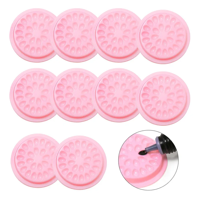 False Eyelashes Extension Glue Holder Fake Eye Lashes Extension Pallet Pads Plastic Gasket For Eyelash Extensions Flower shape
False Eyelashes Extension Glue Holder Fake Eye Lashes Extension Pallet Pads Plastic Gasket For Eyelash Extensions Flower shape