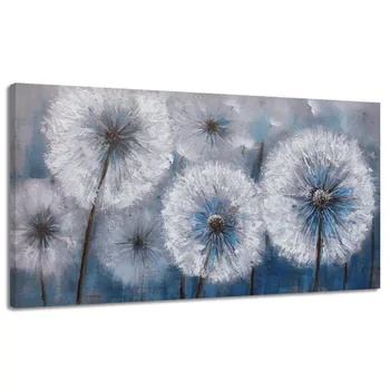Hand Painted Abstract Oil Painting Painting White Flower Flora Dandelion Plant Home Bedroom Decoration Modern Unframed Artwork
Hand Painted Abstract Oil Painting Painting White Flower Flora Dandelion Plant Home Bedroom Decoration Modern Unframed Artwork