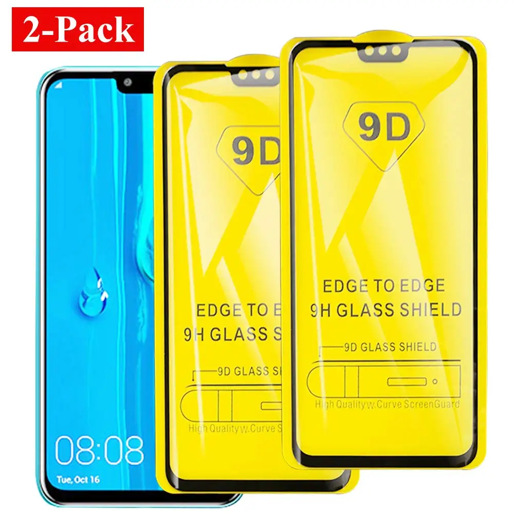 2 Pack 9D Full Cover Tempered glass For Huawei Honor 8X 8C 8A 7X Protector Glass For Honor 9 10 Lite V10 V20 Nova 3 3i 4
2 Pack 9D Full Cover Tempered glass For Huawei Honor 8X 8C 8A 7X Protector Glass For Honor 9 10 Lite V10 V20 Nova 3 3i 4