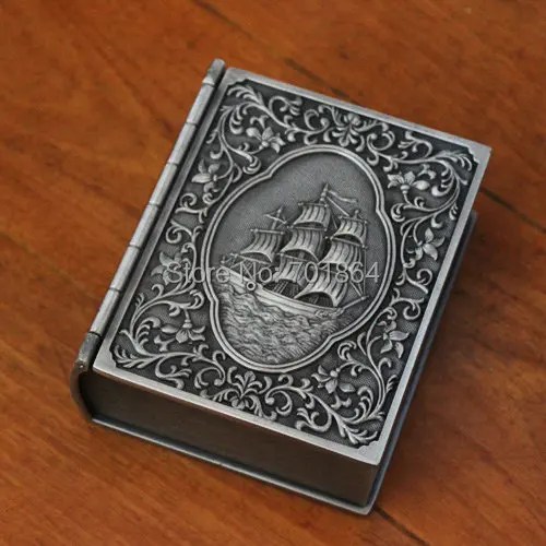 Pirates of The Caribbean Master and Commander Captain Journal Book Jewelry Case Gift Chest Trinket Accessory Gift Wrap Box
Pirates of The Caribbean Master and Commander Captain Journal Book Jewelry Case Gift Chest Trinket Accessory Gift Wrap Box