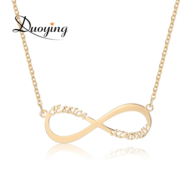 DUOYING Infinity Necklace For eBay Custom Name Necklace Gold Two Name Personalized Gift Mother Daughter Minimalist Necklace
DUOYING Infinity Necklace For eBay Custom Name Necklace Gold Two Name Personalized Gift Mother Daughter Minimalist Necklace